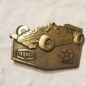 Texaco Star 7 Racer Belt Buckle